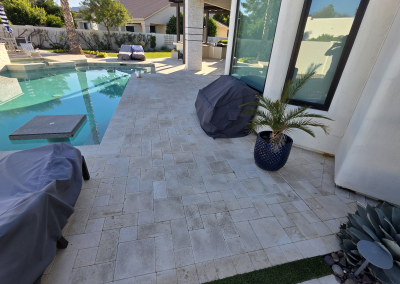 Residential Pressure washing Before Picture Luxury Home in Scottsdale