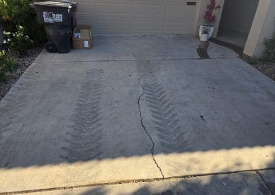 Residential Pressure washing Before Picture Luxury Home in Scottsdale