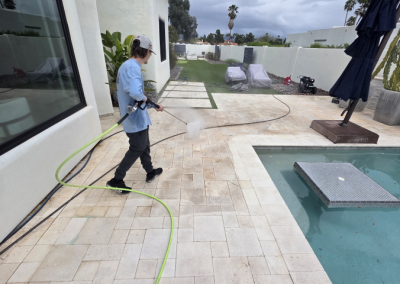 Limestone Pressure Washing in Paradise Valley